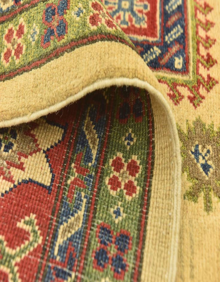 Detail image of  6' 8 x 10'  Hand Knotted Kazak Rug