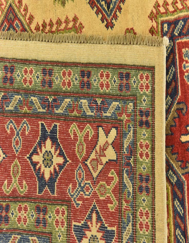 Detail image of  6' 8 x 10'  Hand Knotted Kazak Rug