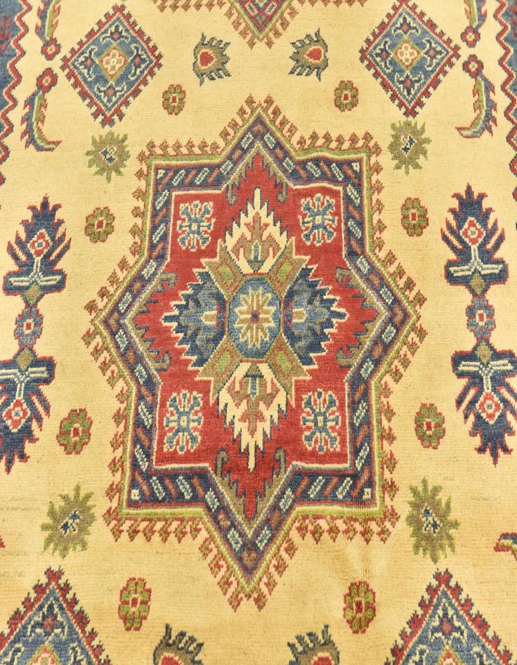 Detail image of  6' 8 x 10'  Hand Knotted Kazak Rug
