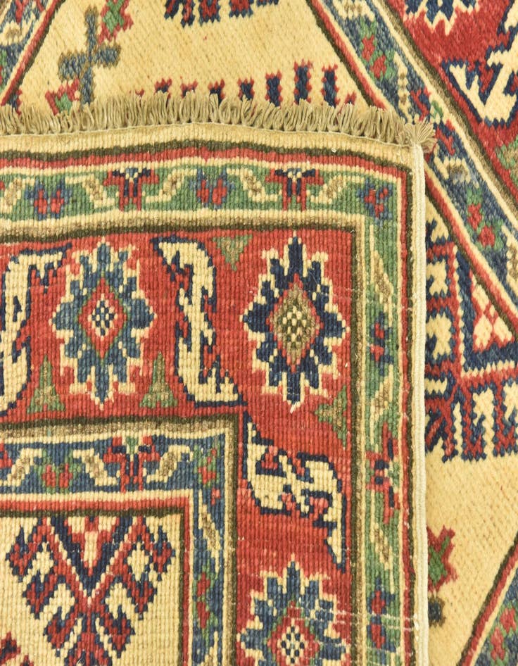 Detail image of  2' 9 x 3' 10  Hand Knotted Kazak Rug
