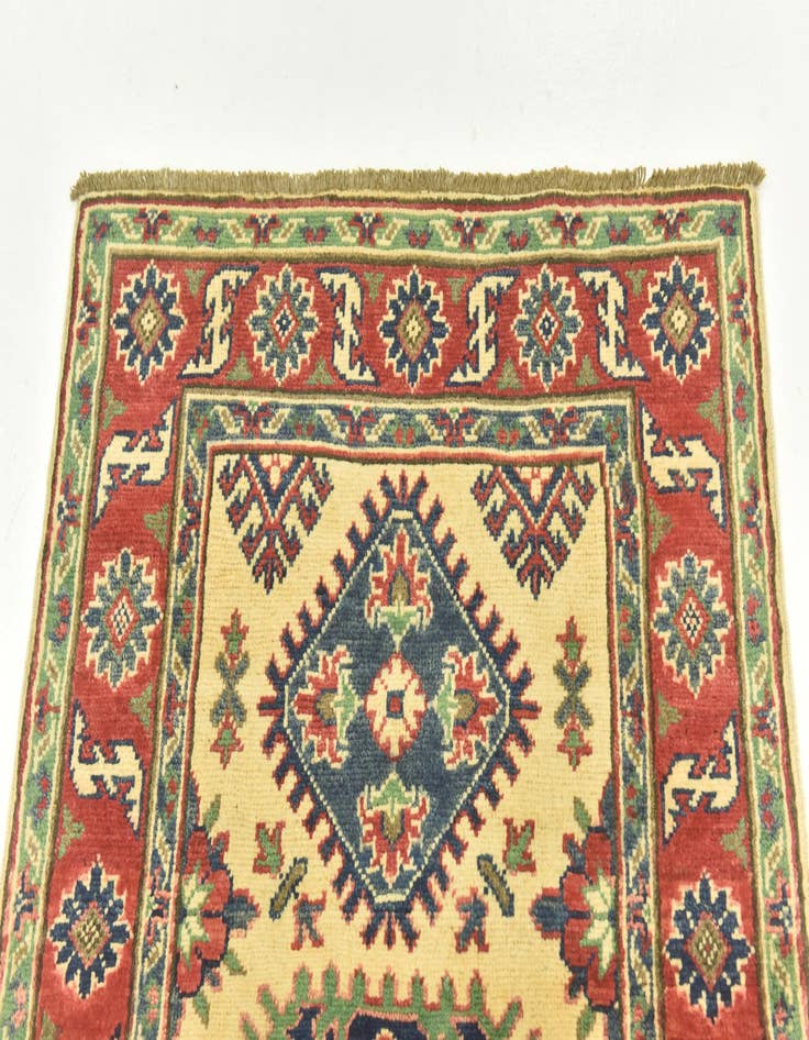 Detail image of  2' 9 x 3' 10  Hand Knotted Kazak Rug