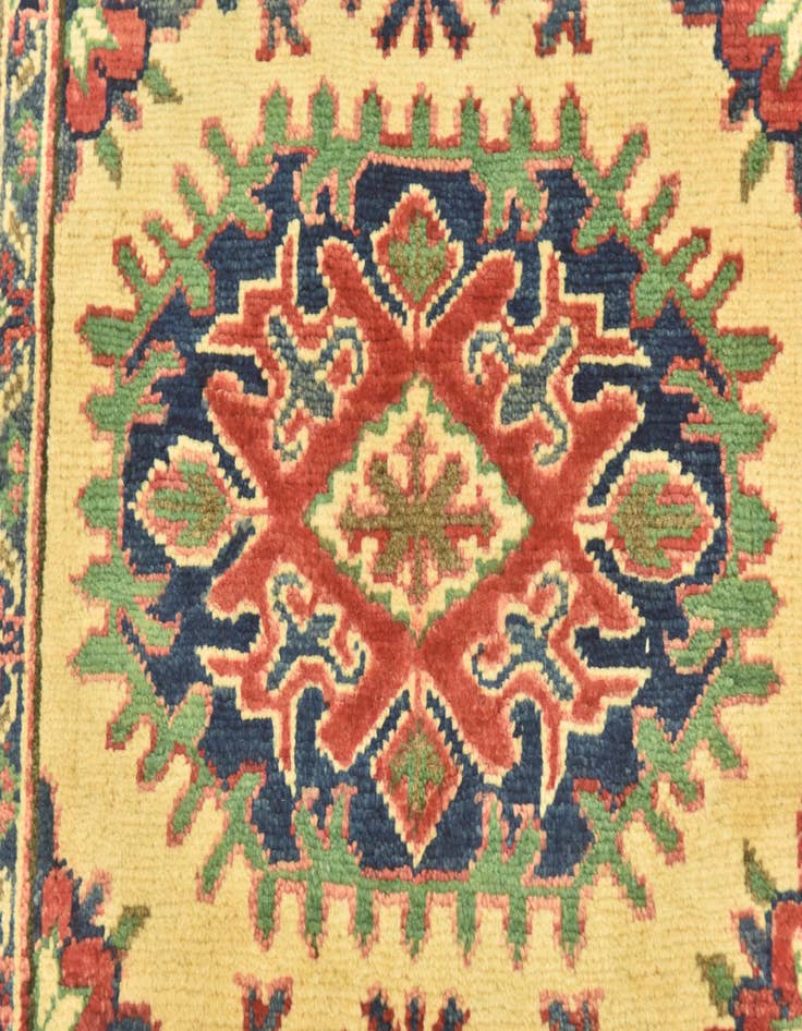 Detail image of  2' 9 x 3' 10  Hand Knotted Kazak Rug