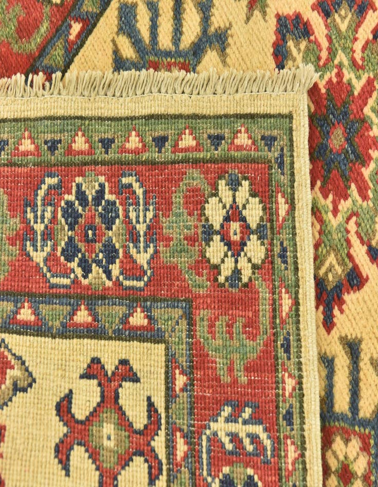 Detail image of  2' 8 x 4' 2  Hand Knotted Kazak Rug