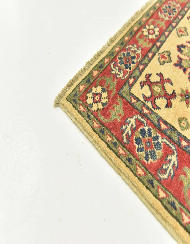 Detail image of  2' 8 x 4' 2  Hand Knotted Kazak Rug