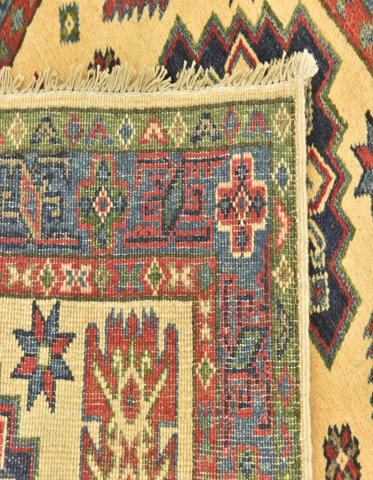 Detail image of  2' 8 x 4' 1  Hand Knotted Kazak Rug