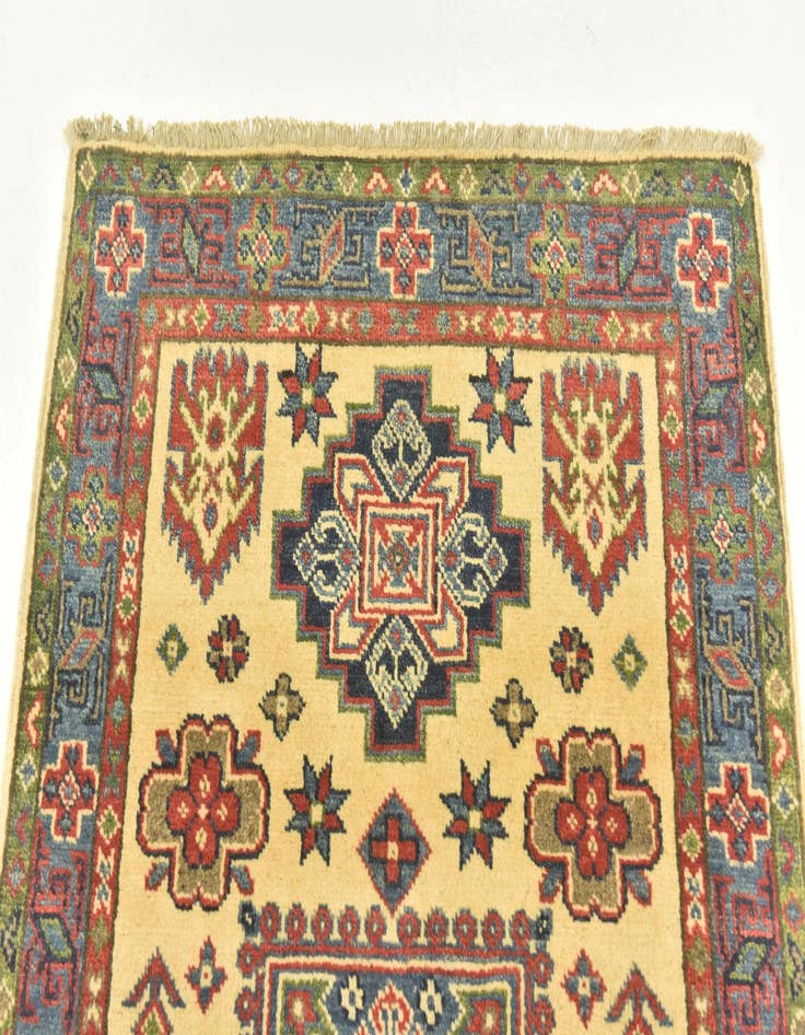 Detail image of  2' 8 x 4' 1  Hand Knotted Kazak Rug