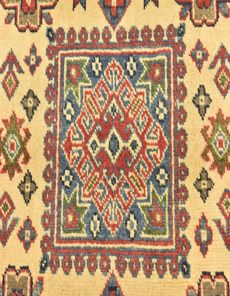 Detail image of  2' 8 x 4' 1  Hand Knotted Kazak Rug