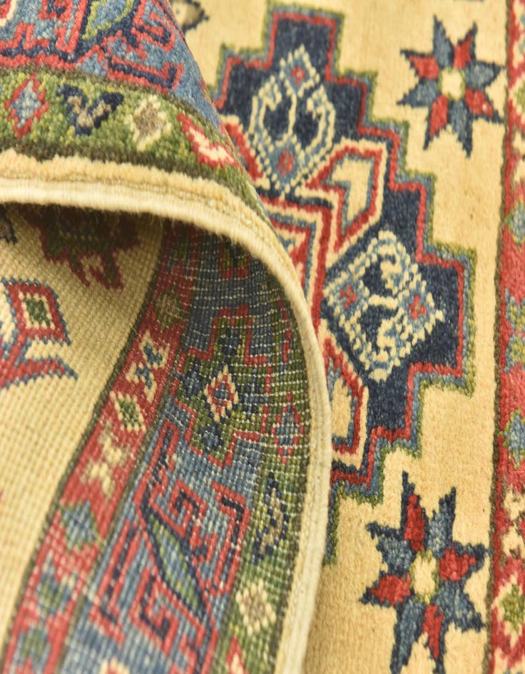 Detail image of  2' 8 x 4' 1  Hand Knotted Kazak Rug
