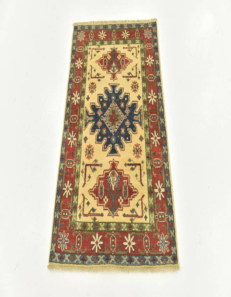 Detail image of  2' 8 x 3' 10  Hand Knotted Kazak Rug