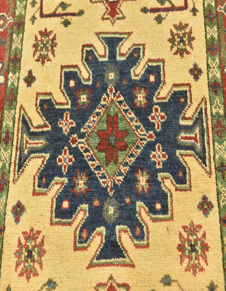 Detail image of  2' 8 x 3' 10  Hand Knotted Kazak Rug