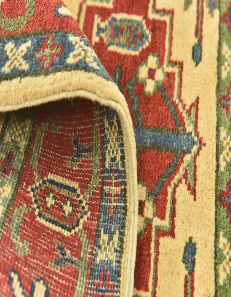 Detail image of  2' 8 x 3' 10  Hand Knotted Kazak Rug