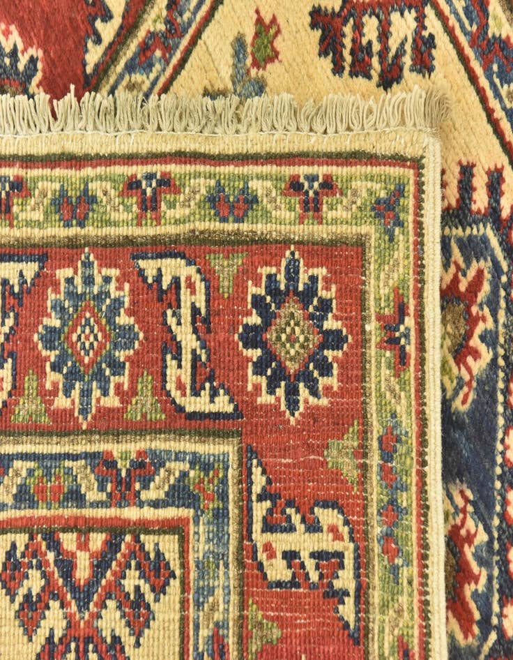 Detail image of  2' 7 x 4' 1  Hand Knotted Kazak Rug