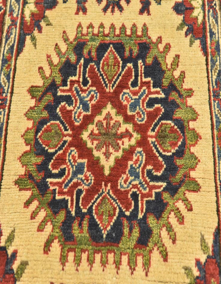 Detail image of  2' 7 x 4' 1  Hand Knotted Kazak Rug