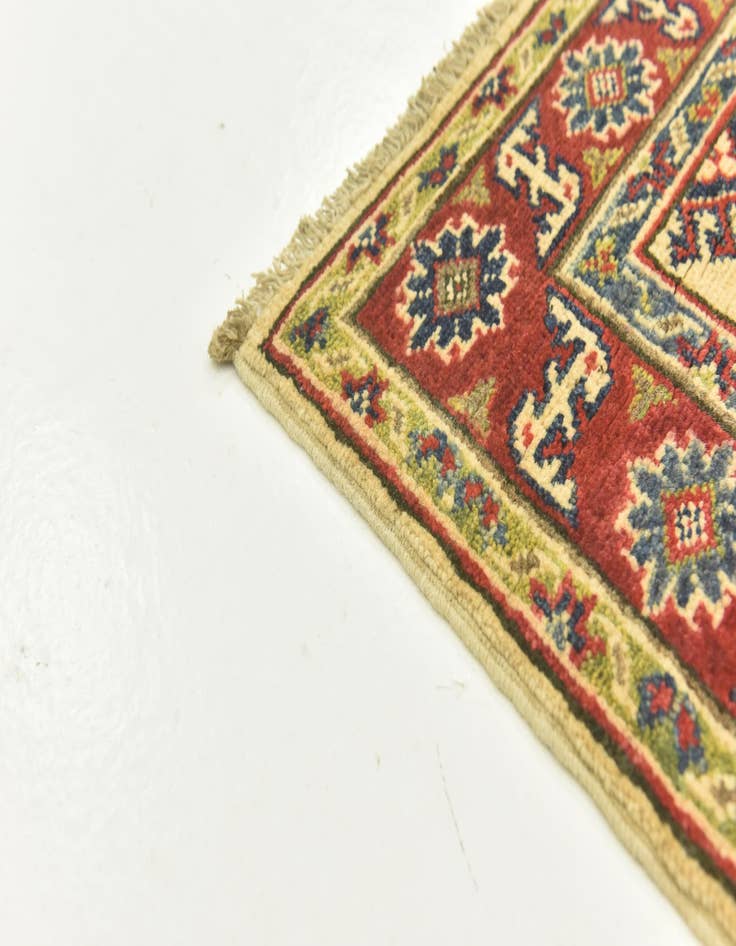 Detail image of  2' 7 x 4' 1  Hand Knotted Kazak Rug