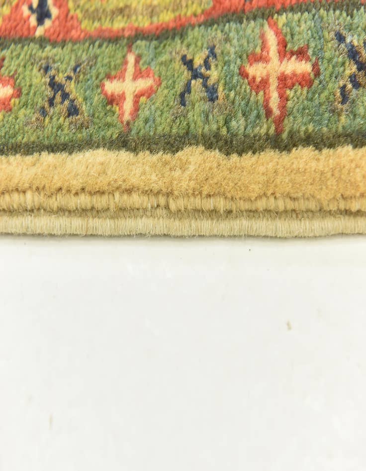 Detail image of  2' 10 x 4' 1  Hand Knotted Kazak Rug