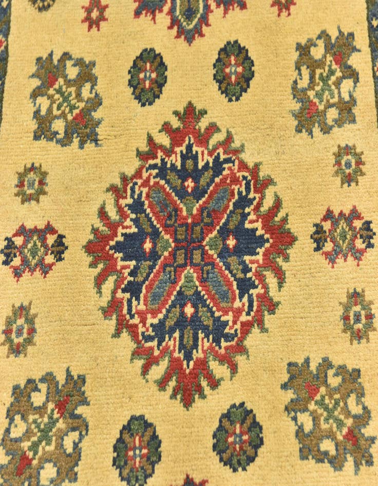 Detail image of  2' 10 x 3' 11  Hand Knotted Kazak Rug