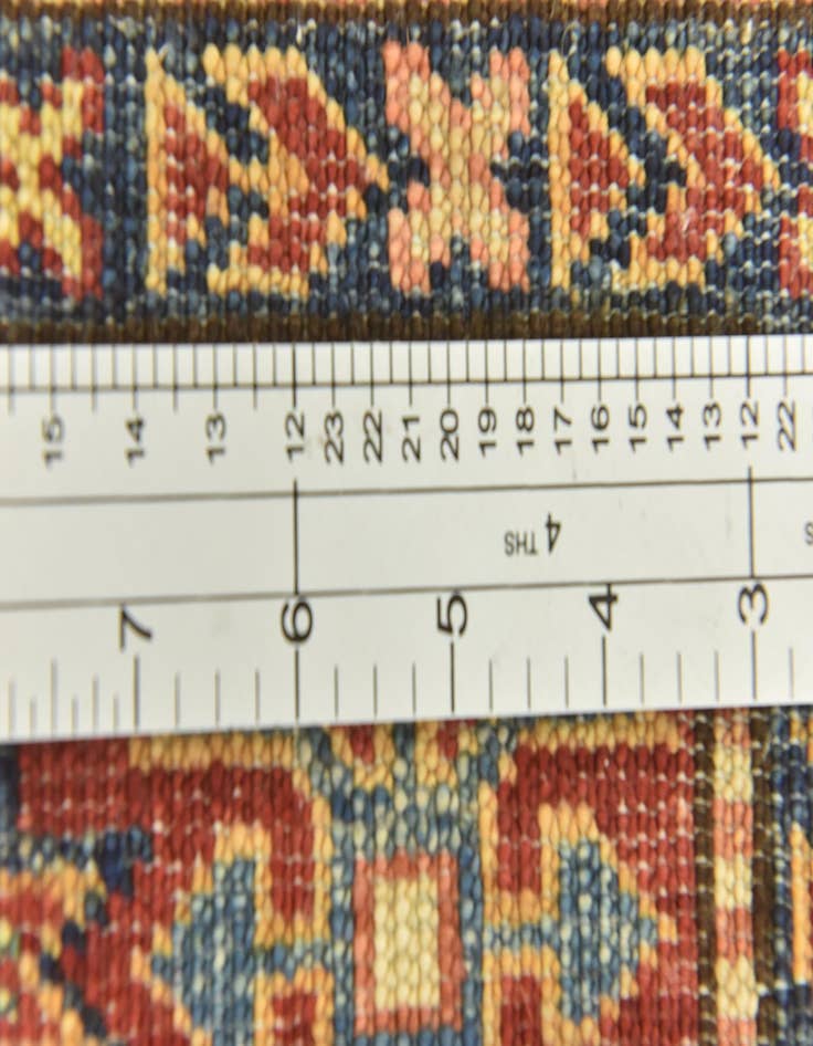 Detail image of  3' 6 x 4' 10  Hand Knotted Kazak Oriental Rug