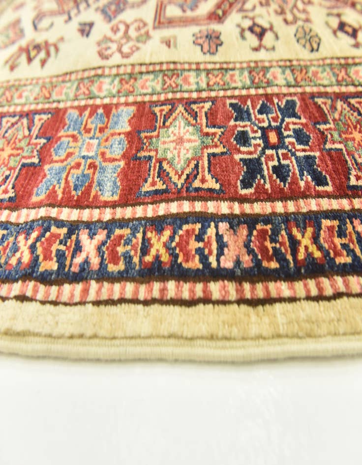 Detail image of  3' 6 x 4' 10  Hand Knotted Kazak Oriental Rug