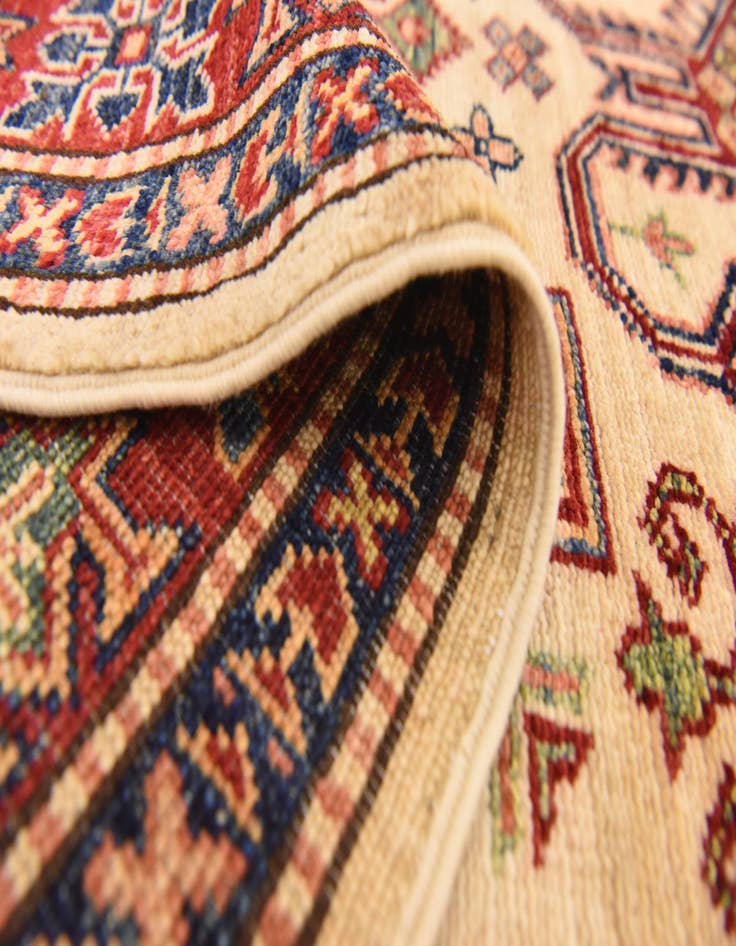 Detail image of  3' 4 x 5' 1  Hand Knotted Kazak Oriental Rug