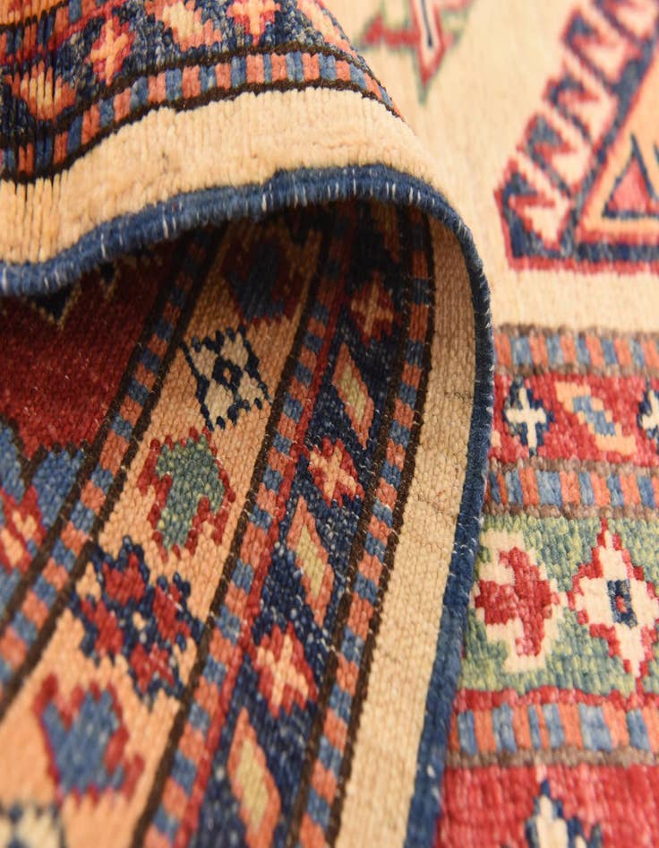 Detail image of  5' 9 x 8' 7  Hand Knotted Kazak Oriental Rug