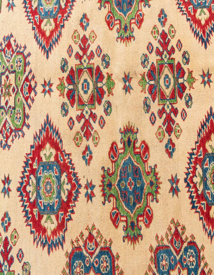 Detail image of  5' 8 x 7' 7  Hand Knotted Kazak Rug