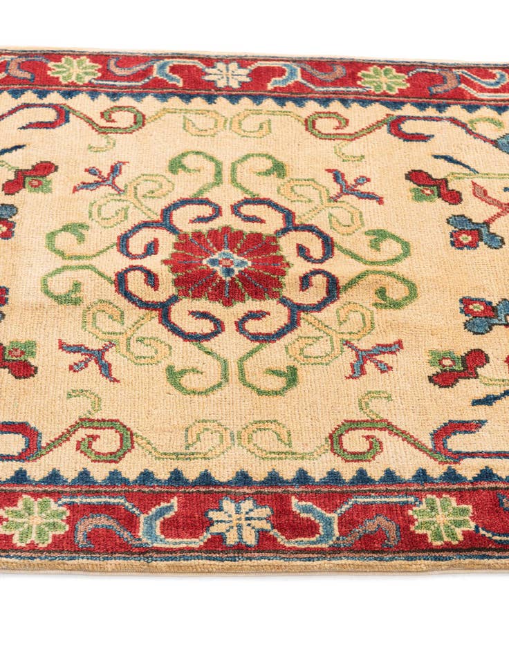 Detail image of  2' 8 x 4' 2  Hand Knotted Kazak Rug