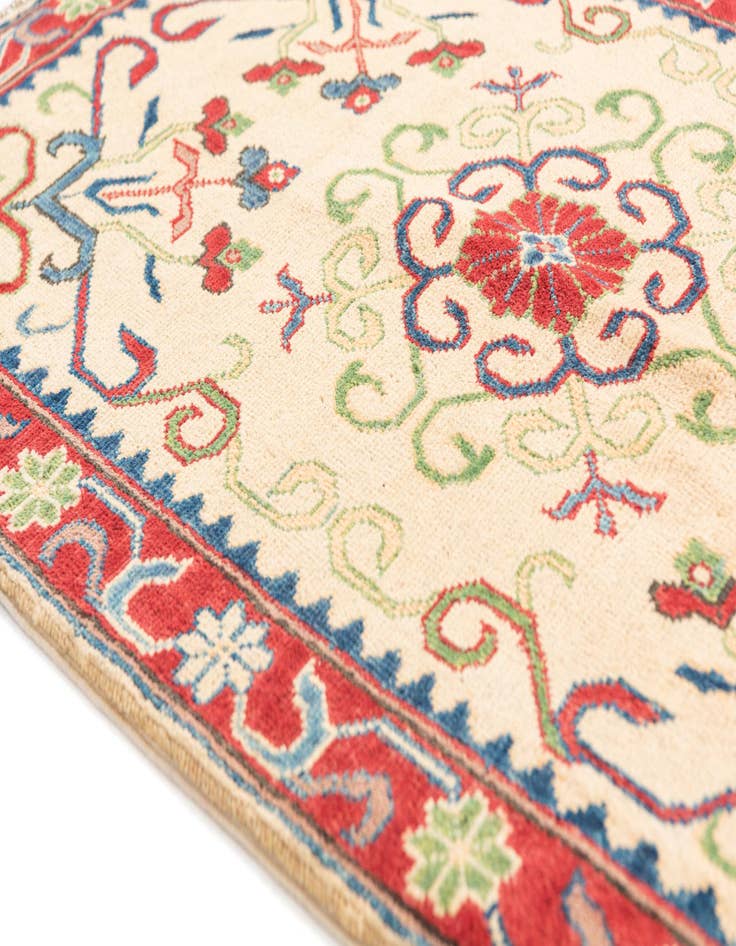 Detail image of  2' 8 x 4' 2  Hand Knotted Kazak Rug