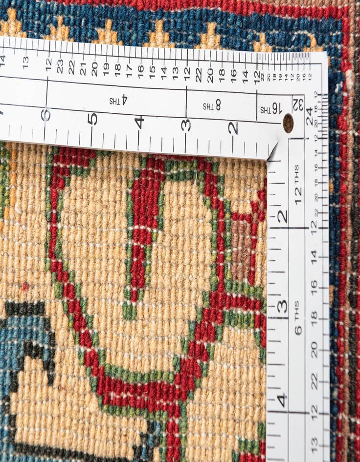 Detail image of  2' 8 x 4' 2  Hand Knotted Kazak Rug