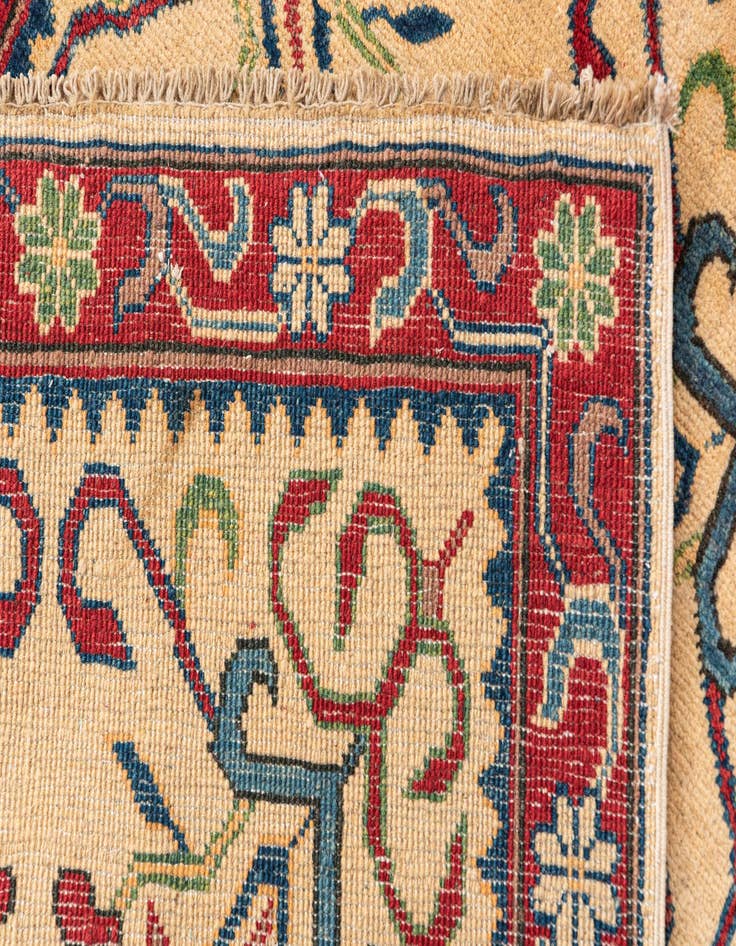 Detail image of  2' 8 x 4' 2  Hand Knotted Kazak Rug