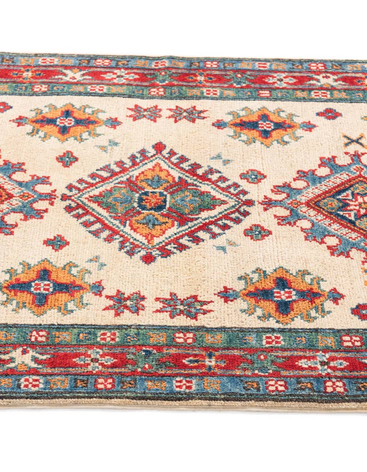 Detail image of  2' 8 x 4' 2  Hand Knotted Kazak Rug