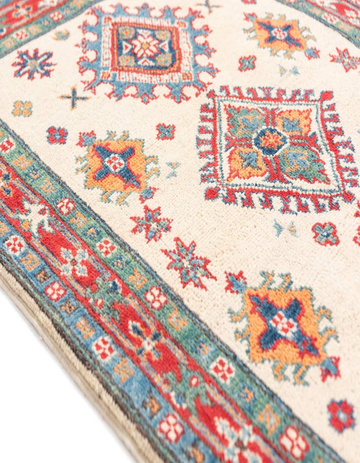 Detail image of  2' 8 x 4' 2  Hand Knotted Kazak Rug