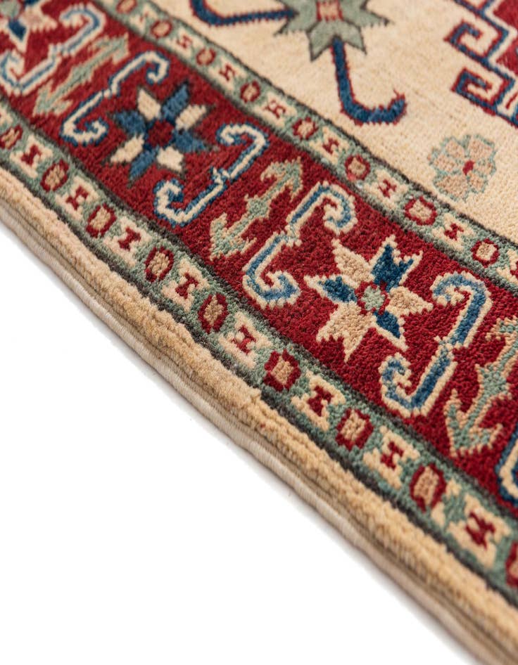 Detail image of  2' 10 x 4' 2  Hand Knotted Kazak Rug