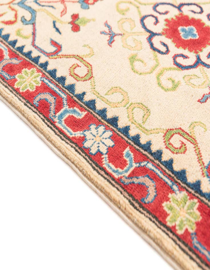 Detail image of  2' 8 x 4' 2  Hand Knotted Kazak Rug