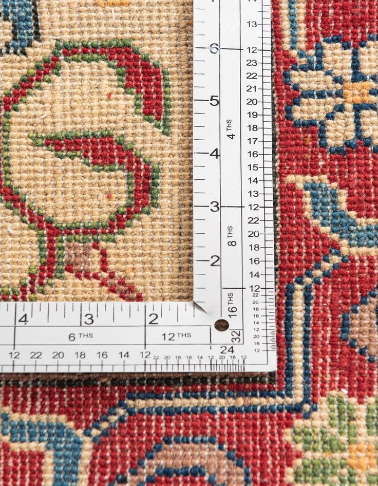 Detail image of  2' 8 x 4' 2  Hand Knotted Kazak Rug