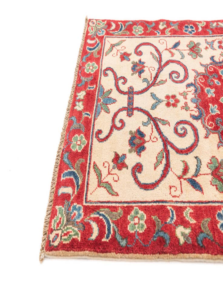 Detail image of  2' 8 x 3' 10  Hand Knotted Kazak Rug