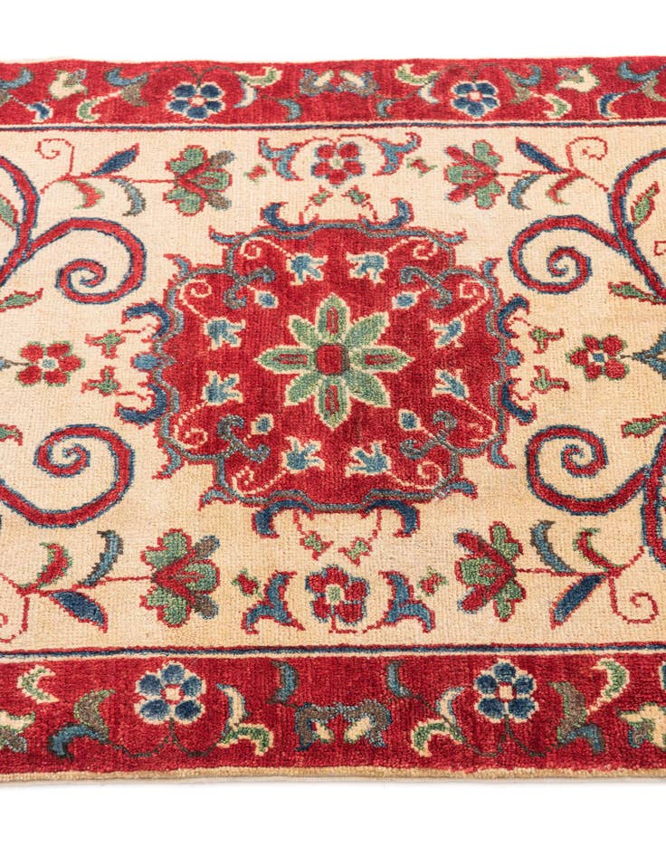 Detail image of  2' 8 x 3' 10  Hand Knotted Kazak Rug