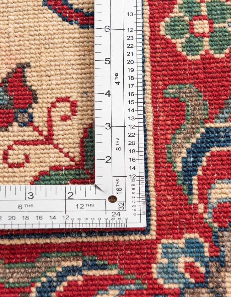 Detail image of  2' 8 x 3' 10  Hand Knotted Kazak Rug