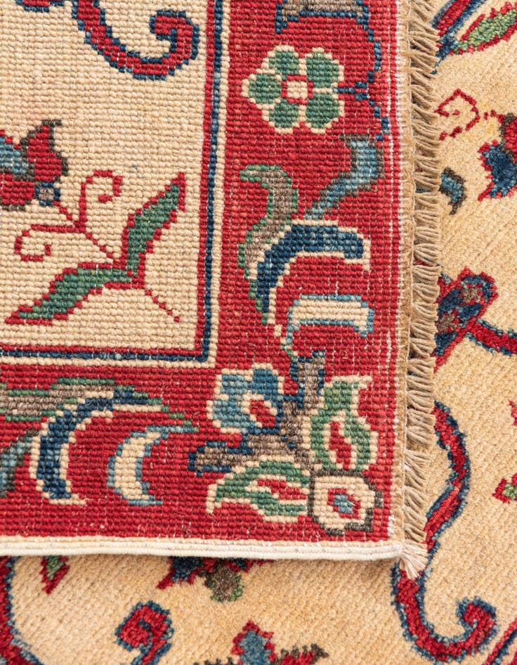Detail image of  2' 8 x 3' 10  Hand Knotted Kazak Rug