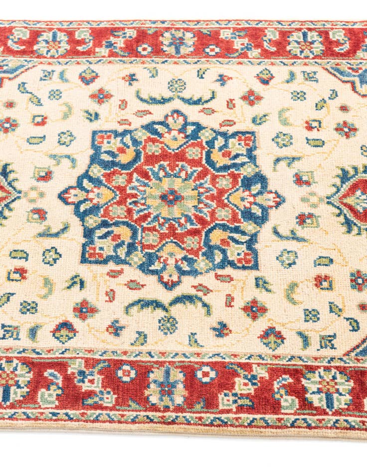 Detail image of  2' 8 x 4' 1  Hand Knotted Kazak Rug
