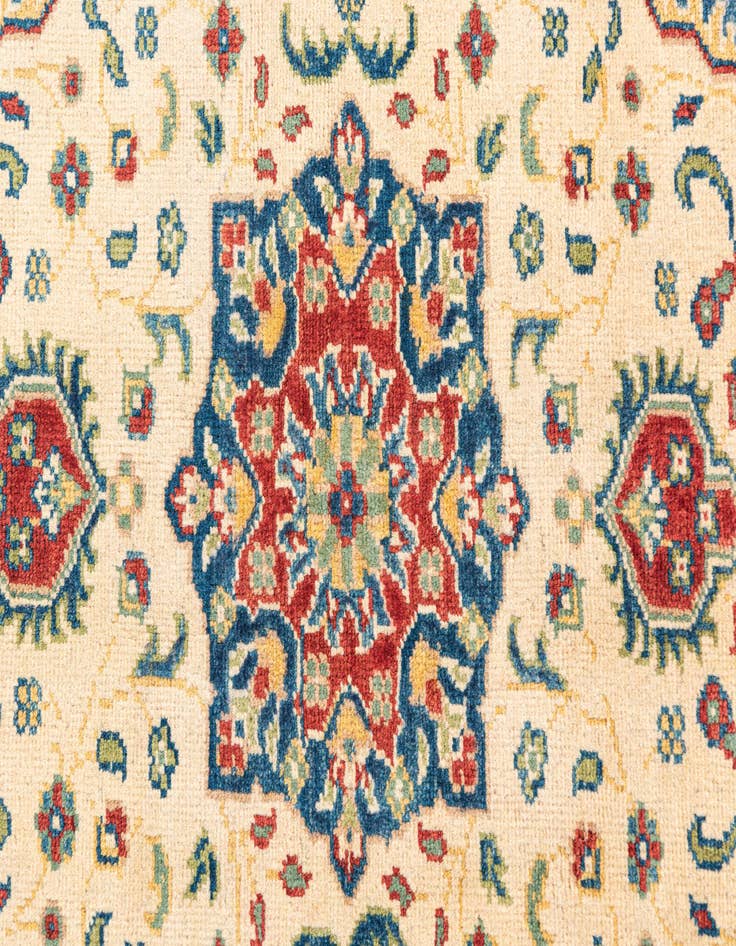 Detail image of  2' 8 x 4' 1  Hand Knotted Kazak Rug