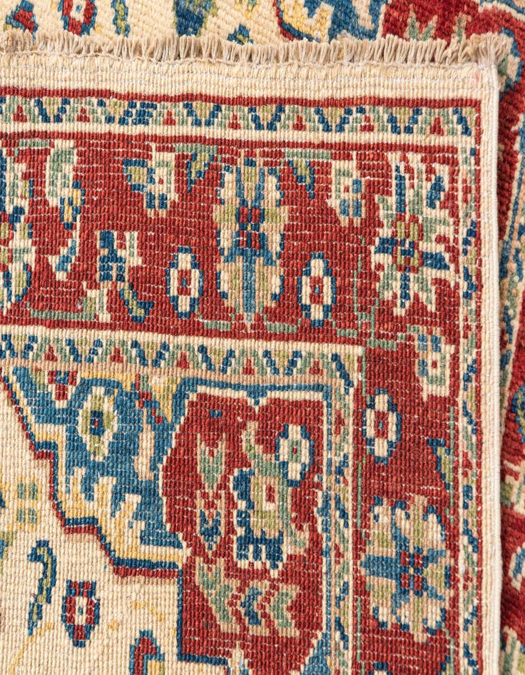 Detail image of  2' 8 x 4' 1  Hand Knotted Kazak Rug