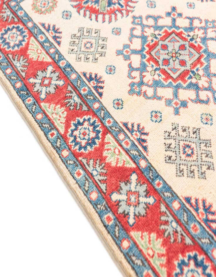 Detail image of  2' 8 x 4'  Hand Knotted Kazak Rug