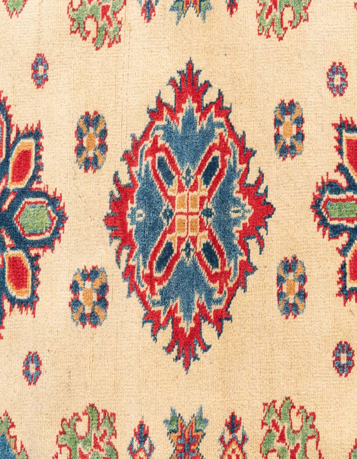 Detail image of  3' 4 x 5' 1  Hand Knotted Kazak Rug