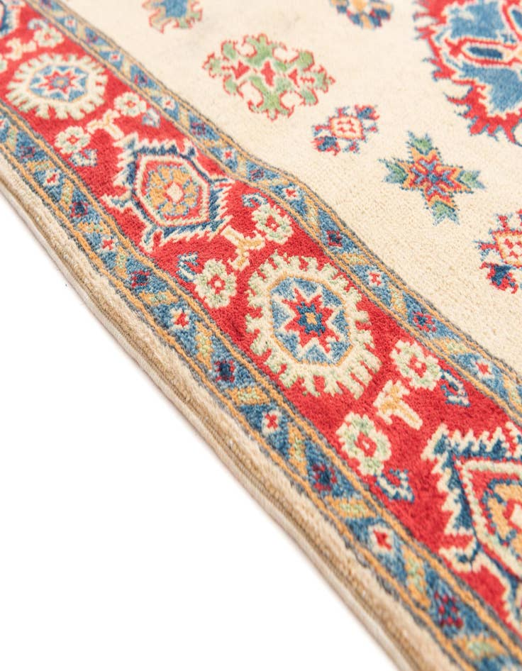 Detail image of  3' 4 x 5' 1  Hand Knotted Kazak Rug