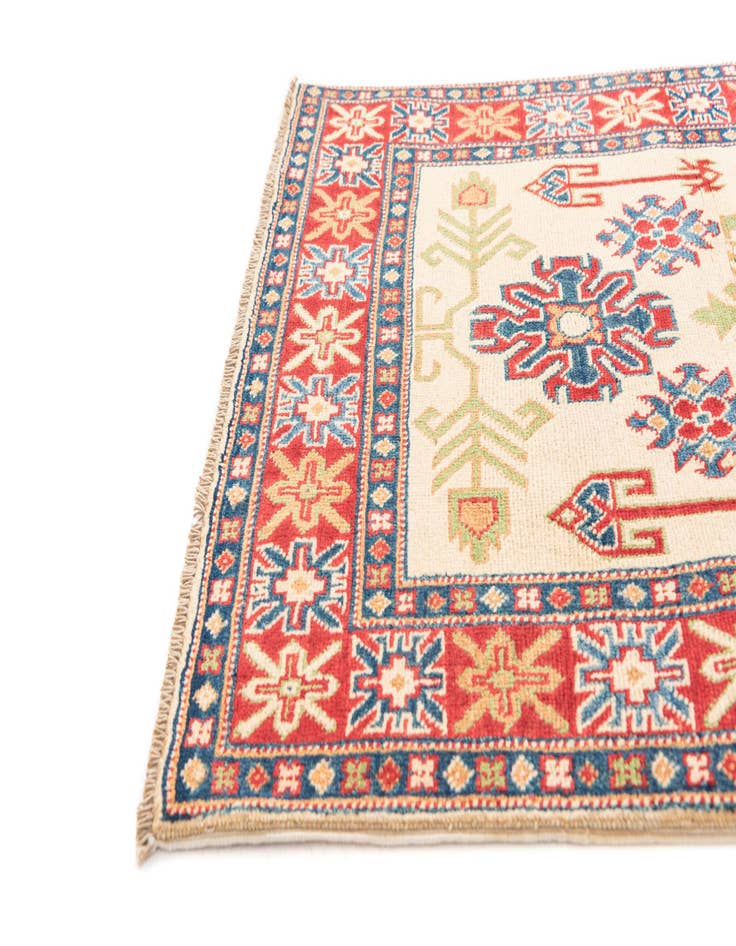Detail image of  3' 3 x 4' 10  Hand Knotted Kazak Rug