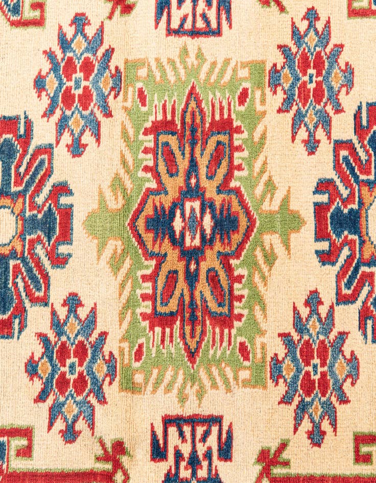 Detail image of  3' 3 x 4' 10  Hand Knotted Kazak Rug