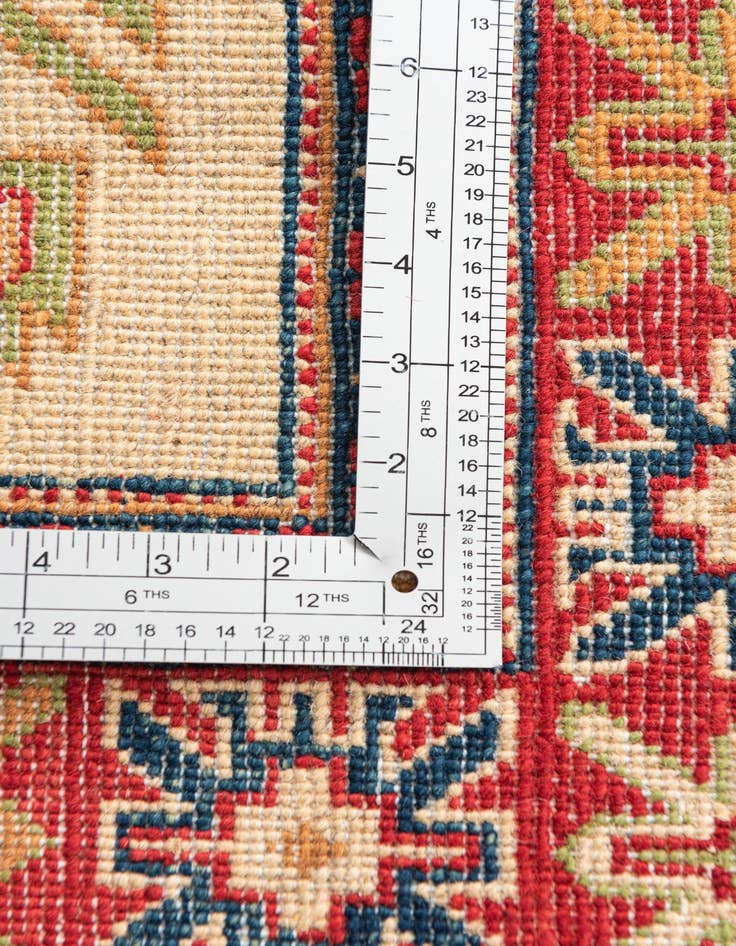Detail image of  3' 3 x 4' 10  Hand Knotted Kazak Rug