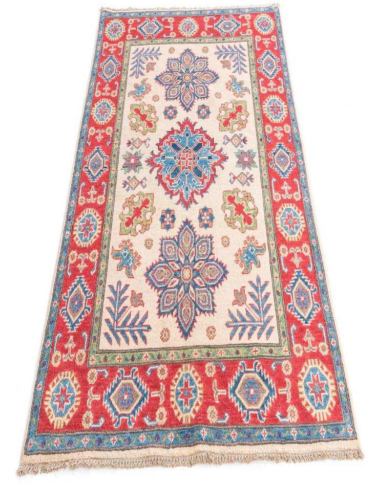 Detail image of  3' 10 x 6' 1  Hand Knotted Kazak Rug