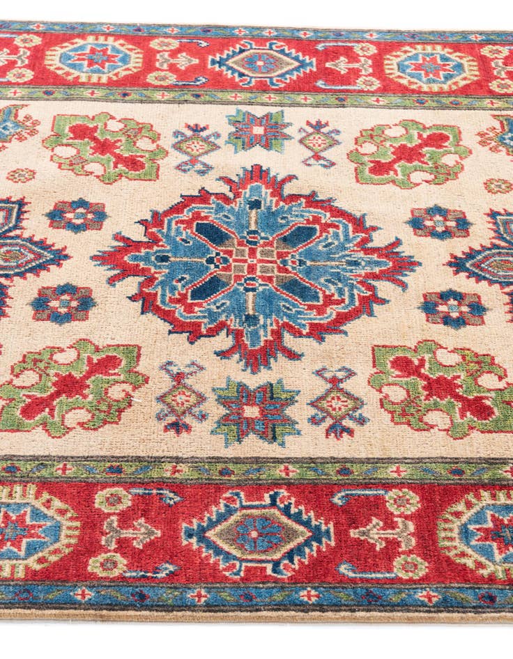 Detail image of  3' 10 x 6' 1  Hand Knotted Kazak Rug