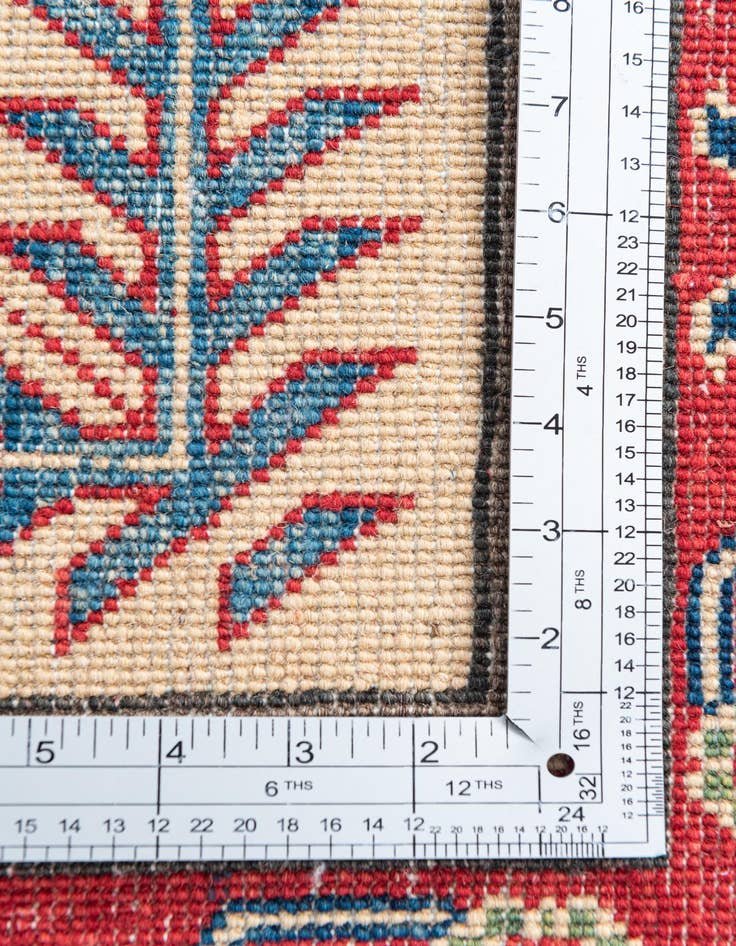 Detail image of  3' 10 x 6' 1  Hand Knotted Kazak Rug